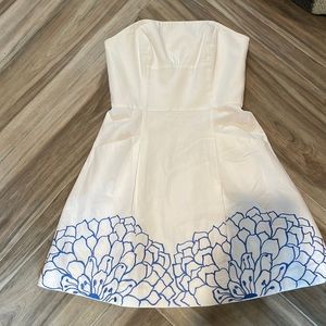 Lilly Pulitzer strapless dress